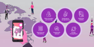 Field force management app