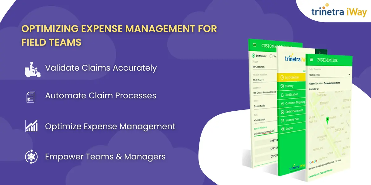 Expense Tracking, Reporting & Managing in Field Force Management Software